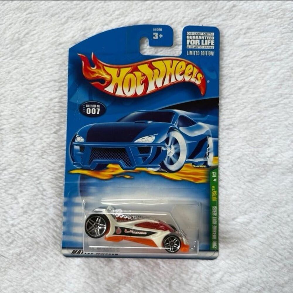 HOT WHEELS Vulture White Treasure Hunt 2001 #7/12 Car